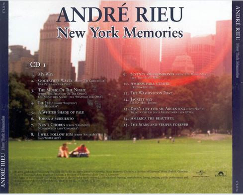 André Rieu : New York Memories (2xCD, Album)