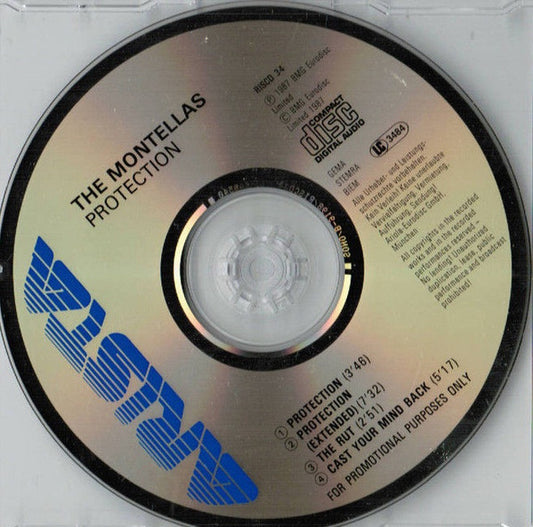 The Montellas : Protection (CD, Maxi, Promo)