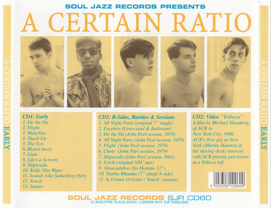 A Certain Ratio : Early (CD + CD, Enh + Comp)