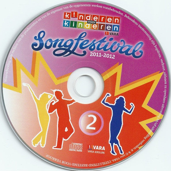 Kinderen voor Kinderen : Songfestival 2011-2012 (2xCD, Comp)