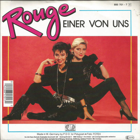 Rouge (4) : Einer Von Uns (7", Single)