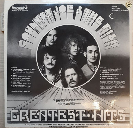 Country Joe And The Fish : Greatest Hits (LP, Comp)