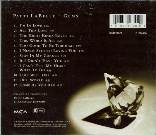 Patti LaBelle : Gems (CD, Album)