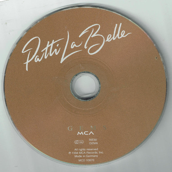 Patti LaBelle : Gems (CD, Album)