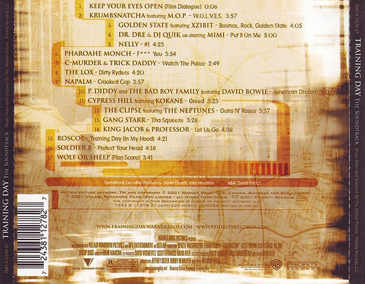 Various : Training Day (The Soundtrack) (CD, Album, Comp)