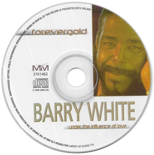 Barry White : Under The Influence Of Love (CD, Album, RE)