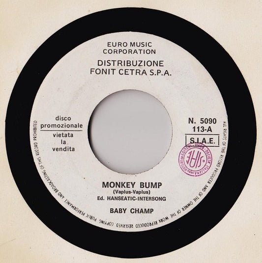 Red Bus / Baby Champ : Evil Woman / Monkey Bump (7", Promo)