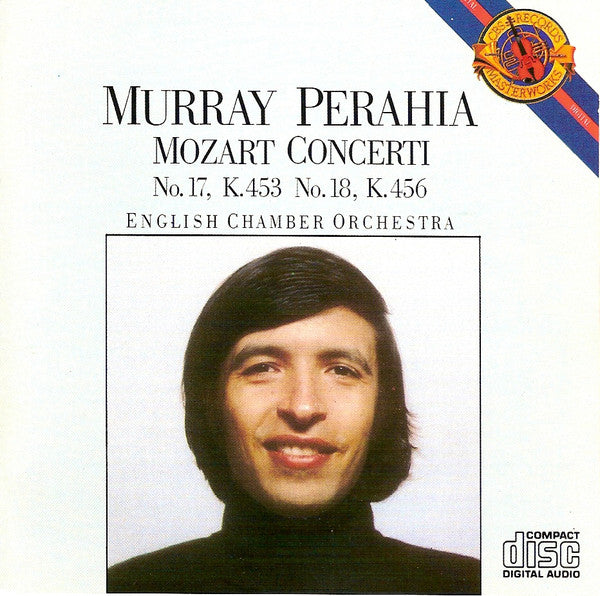 Wolfgang Amadeus Mozart - Murray Perahia / English Chamber Orchestra : Piano Concerti No. 17, K. 453 / No. 18, K. 456 (CD, Album)