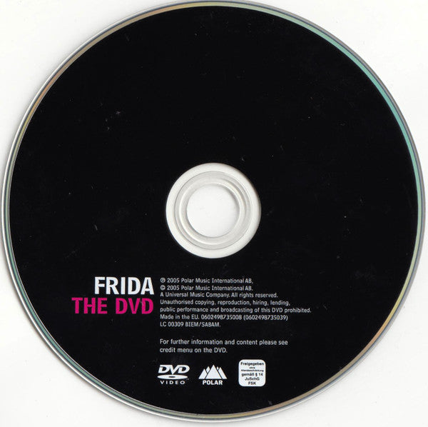 Frida : The DVD (DVD-V, Comp, PAL)