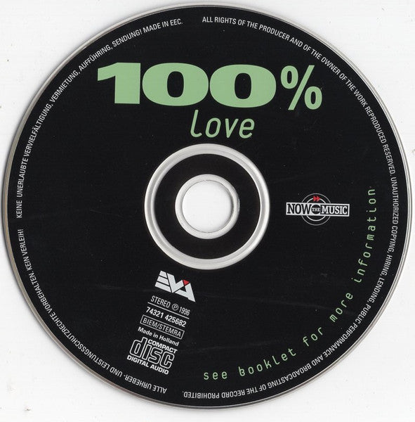 Various : Now The Music • 100% Love (CD, Comp)