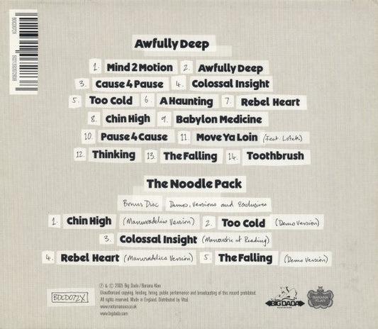 Roots Manuva : Awfully Deep (CD, Album + CD + Ltd)