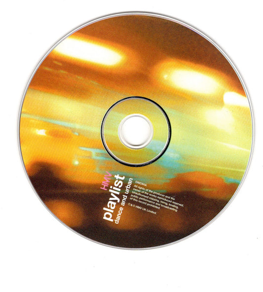 Various : Playlist - Dance And Urban (CD, Comp, Smplr)