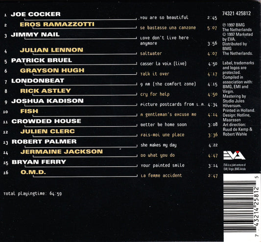 Various : Now The Music • Strictly Men (CD, Comp)