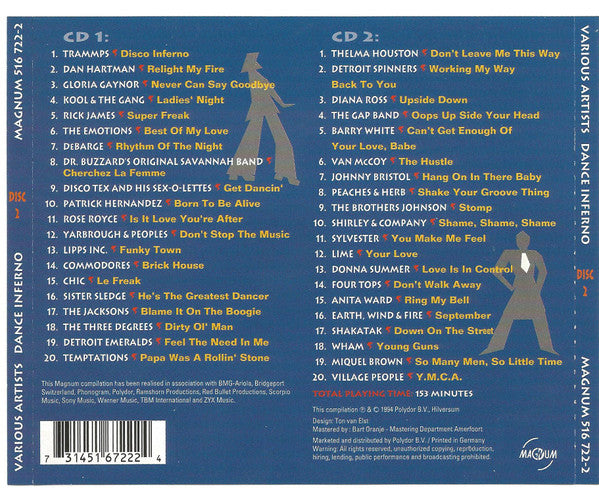 Various : Dance Inferno (2xCD, Comp)
