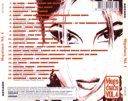 Various : Megadance Vol. 4 (CD, Comp)