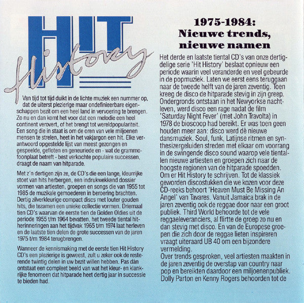 Various : Hit History '80 - Volume 26 (CD, Comp)