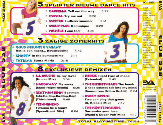 Various : Club 538 (CD, Comp)