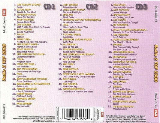 Various : Radio 2 Top 2000 (3xCD, Comp)