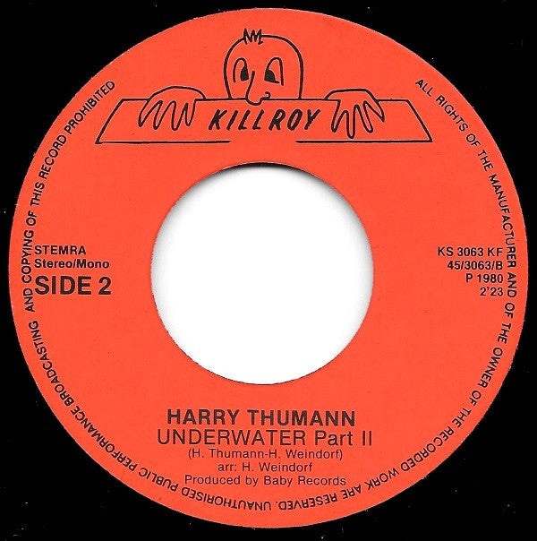 Harry Thumann : Underwater Part I & II (7")