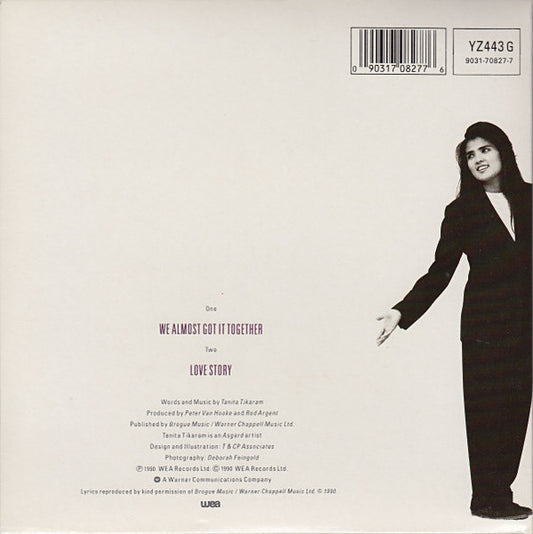 Tanita Tikaram : We Almost Got It Together (7", Gat)
