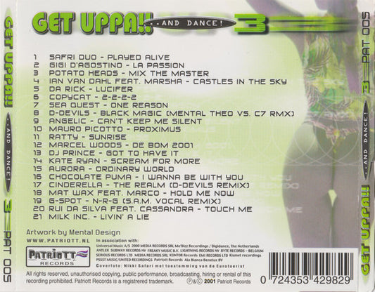 Various : Get Uppa And Dance 3 (CD, Comp)