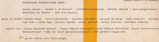 Annie M.G. Schmidt, Harry Bannink, Conny Stuart, Leen Jongewaard, André Van Den Heuvel : Liedjes Uit "Heerlijk Duurt Het Langst" (LP, Mono)