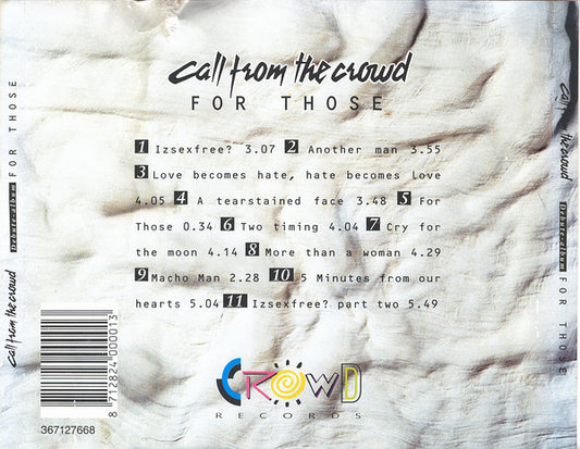 Call From The Crowd : For Those (CD, Album)