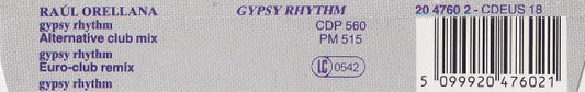 Raúl Orellana : Gypsy Rhythm (CD, Maxi)