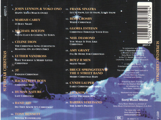 Various : Superstar Christmas (CD, Comp)