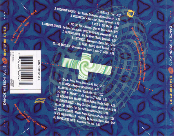 Various : Dance Mission Volume 15 (CD, Comp)