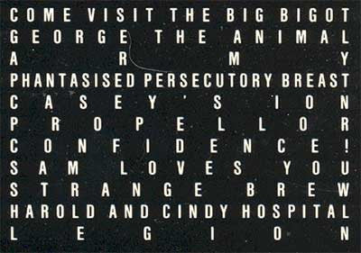 Severed Heads : The Big Bigot (LP, Album)