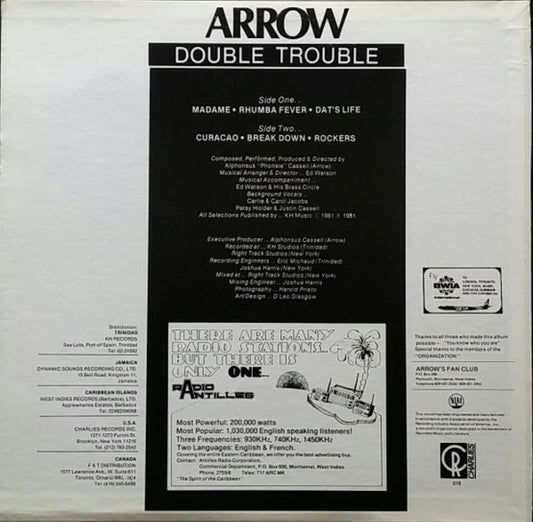 Arrow (2) : Double Trouble (LP)
