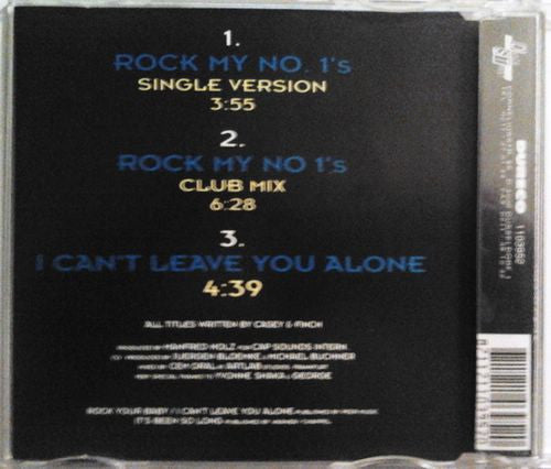 Miami House Attack Featuring George McCrae : Rock My No.1's (CD, Maxi)