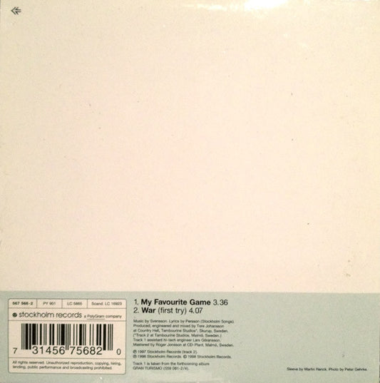 The Cardigans : My Favourite Game (Minimax, Single)