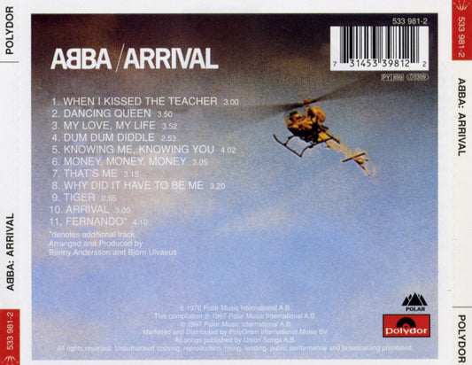 ABBA : Arrival (CD, Album, RE, RM, PMD)