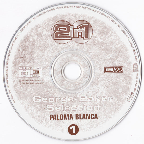 George Baker Selection : Paloma Blanca / In Your Heart (2xCD, Comp)