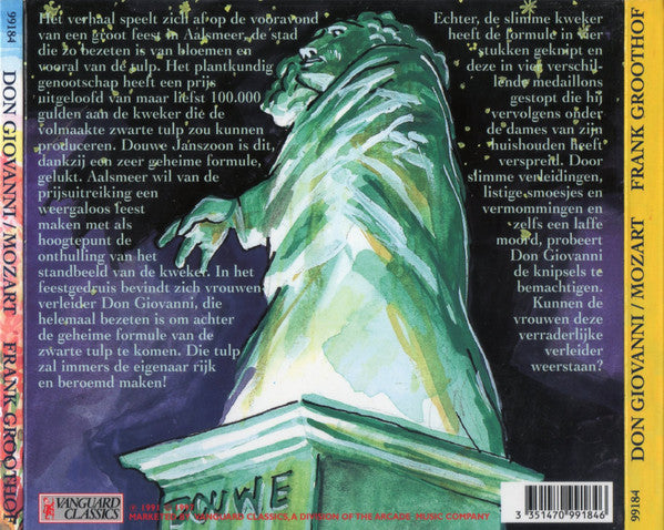 Frank Groothof : Don Giovanni En Het Geheim Van de Zwarte Tulp (CD, Album)