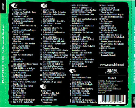 Various : Party Party Club De Carnavals Krakers (4xCD, Comp)