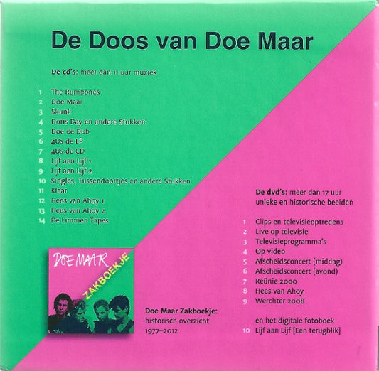 Doe Maar : De Doos Van Doe Maar (Box, Comp + CD, Album, RM + CD, Album, RE, RM + CD)