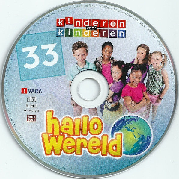 Kinderen voor Kinderen : 33 - Hallo Wereld (CD, Album)