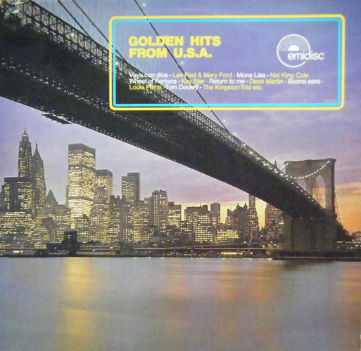 Various : Golden Hits From U.S.A. (LP, Comp)