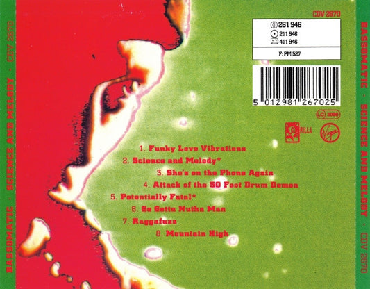 Bassomatic : Science And Melody (CD, Album)