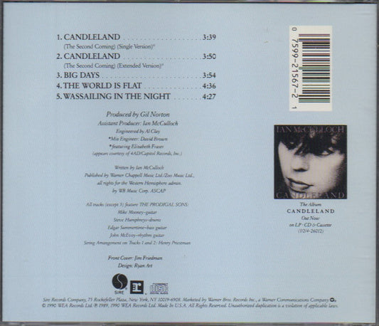 Ian McCulloch : Candleland (The Second Coming) (CD, Maxi)