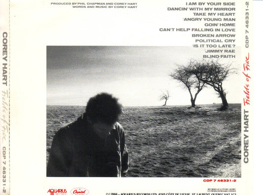 Corey Hart : Fields Of Fire (CD, Album)