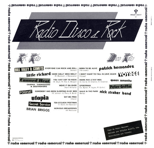 Various : Radio Disco & Rock (LP, Comp)