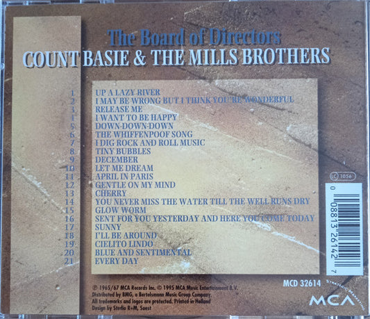 Count Basie & The Mills Brothers : The Board Of Directors / Annual Report (CD, Comp)