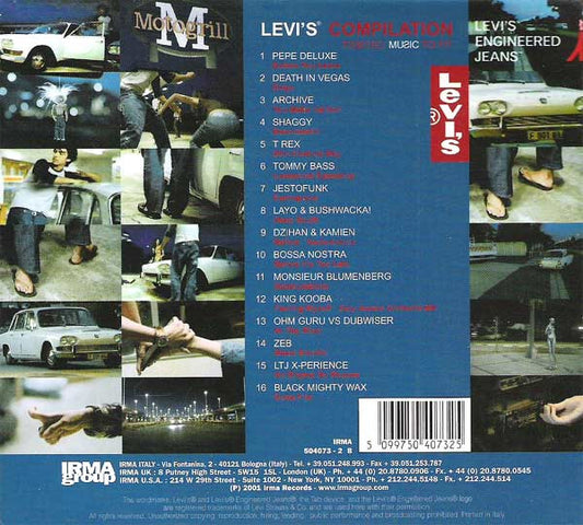 Various : Levi's Compilation - Twisted Music To Fit (CD, Comp, Enh, Dig)