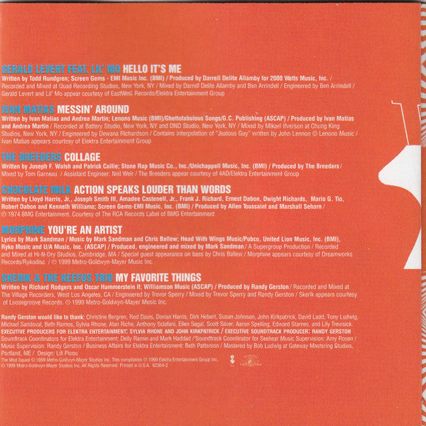 Various : Music From The MGM Motion Picture The Mod Squad (CD, Comp)