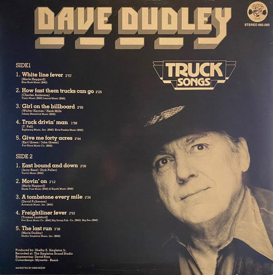 Dave Dudley : Truck Songs (LP)