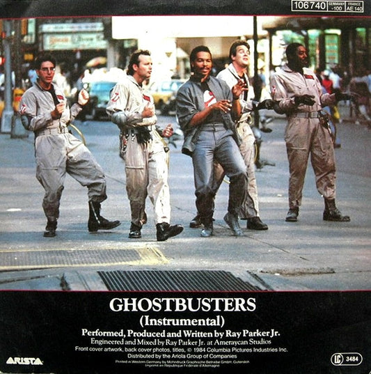 Ray Parker Jr. : Ghostbusters (7", Single)